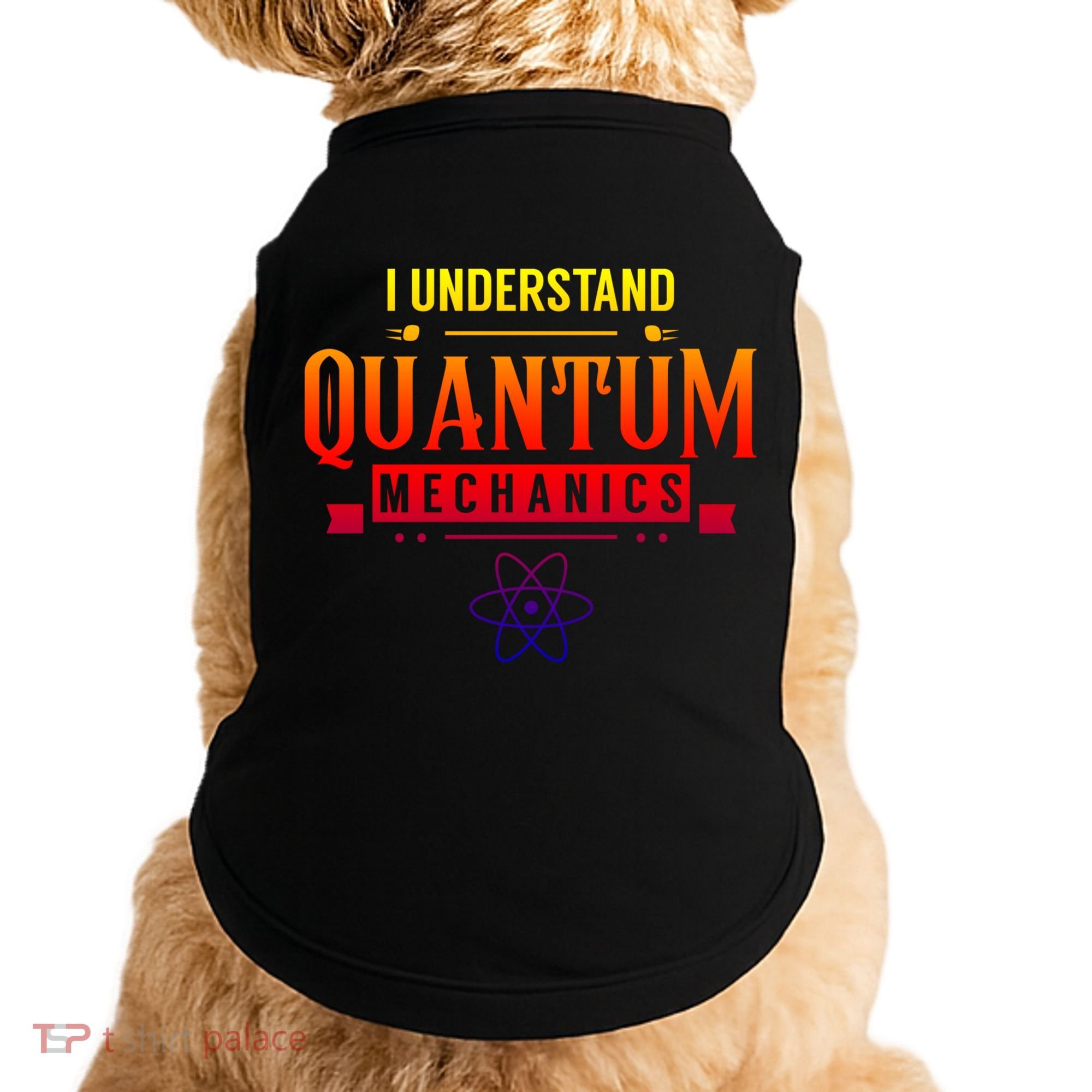 I Understand Quantum Mechanics Scientist Physicist Physics Gift Doggie Tank