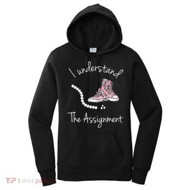 I Understand The Assignment Kamala Harris Sneaker Women's Hoodie