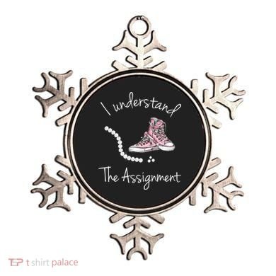 I Understand The Assignment Kamala Harris Sneaker Ornament
