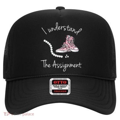 I Understand The Assignment Kamala Harris Sneaker Hat