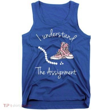 I Understand The Assignment Kamala Harris Sneaker Tank Top