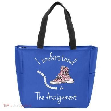 I Understand The Assignment Kamala Harris Sneaker Tote Bag
