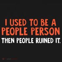 I Used To Be A People Person Then People Ruined It Women's Hoodie thumb 2