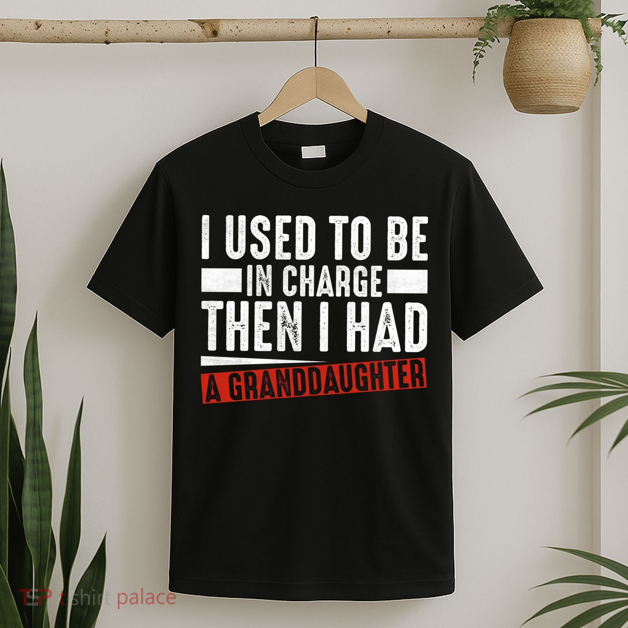 I Used To Be In Charge Then I Had A Granddaughter T-Shirt