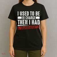 I Used To Be In Charge Then I Had A Granddaughter T-Shirt thumb 4