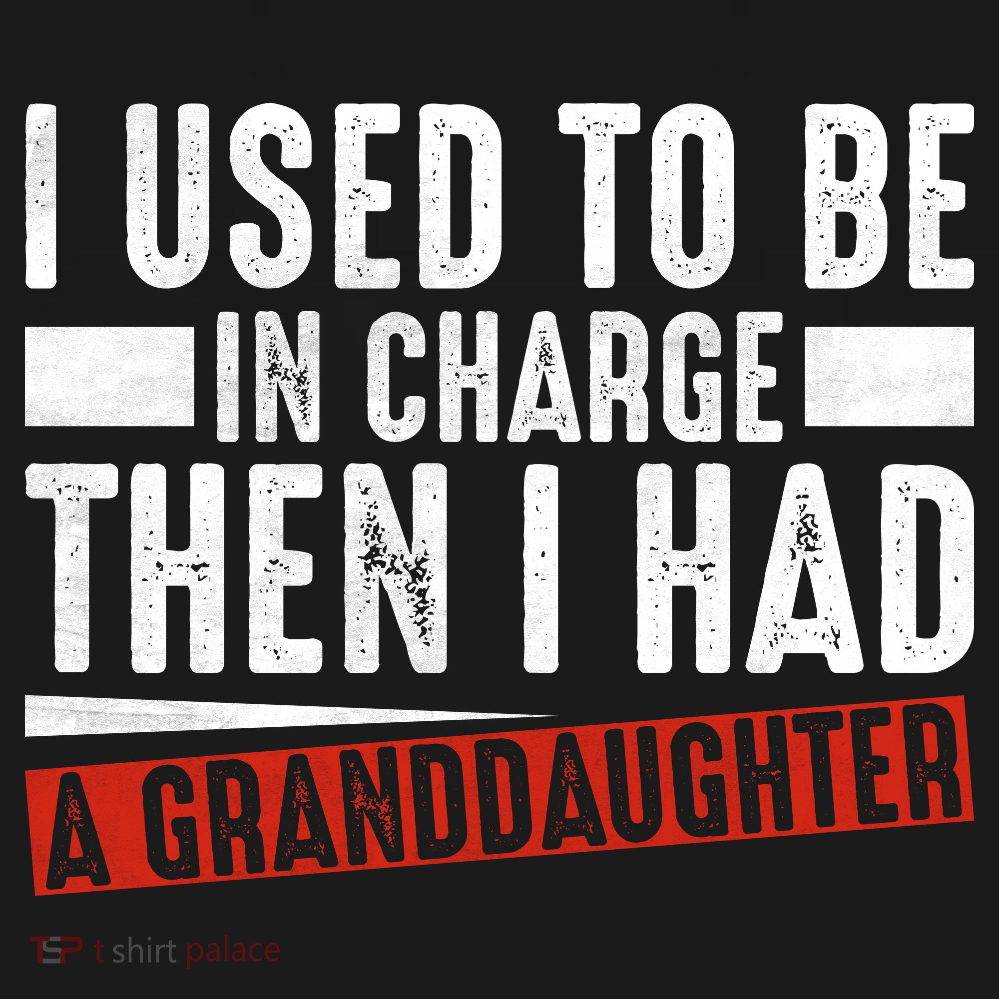 I Used To Be In Charge Then I Had A Granddaughter Women's Hoodie