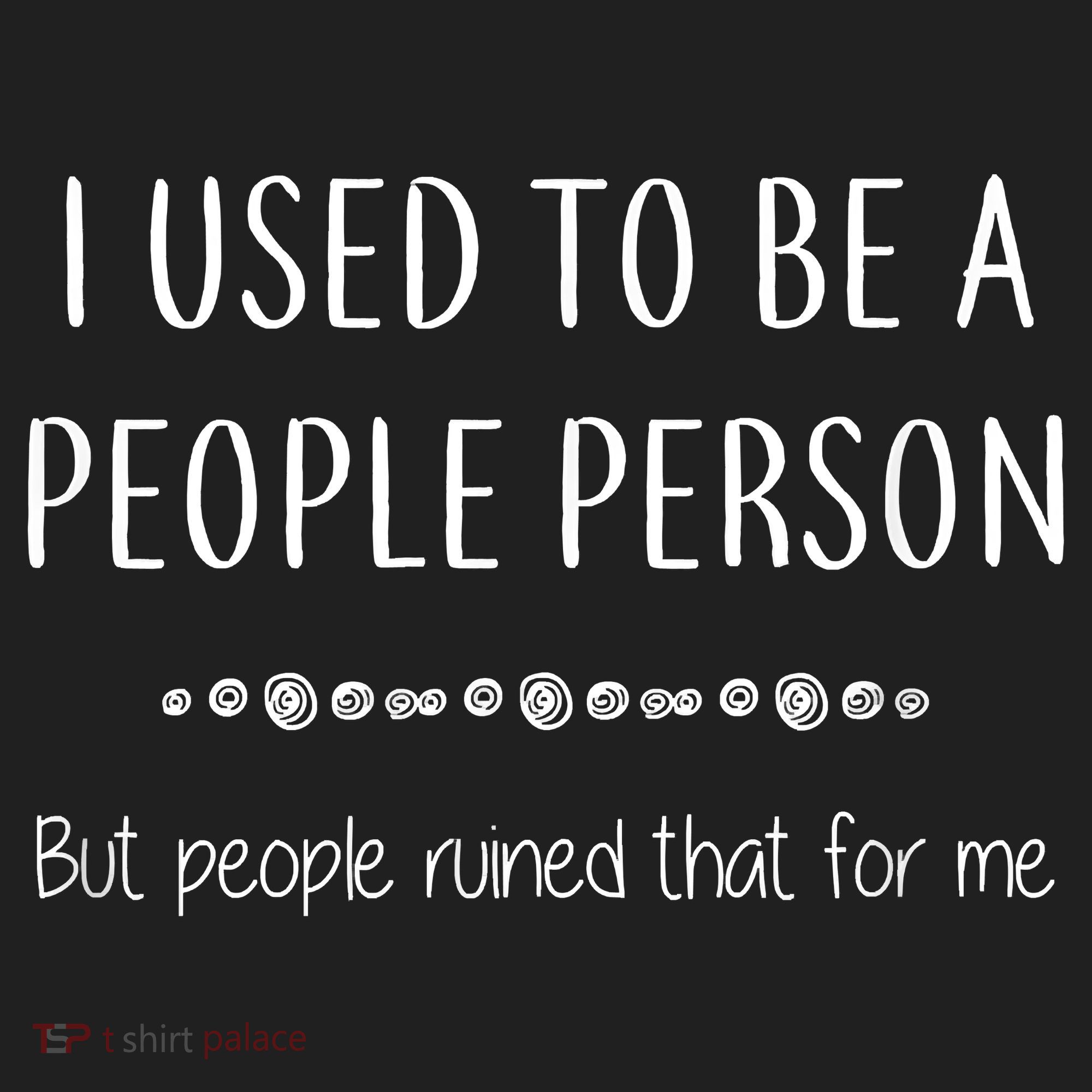 I Used To Be A People Person Funny Sarcastic Beanie