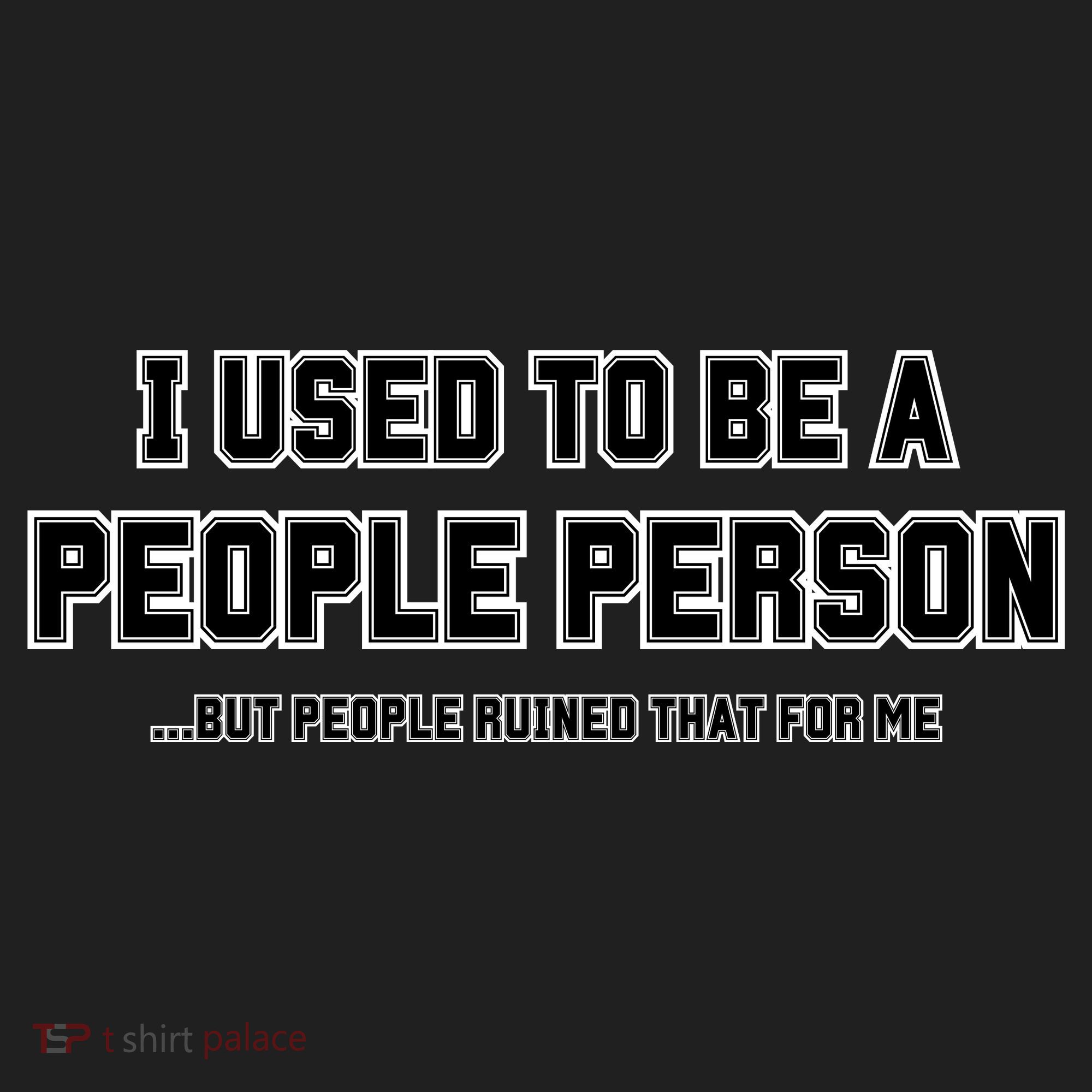 I Used To Be A People Person Tumbler