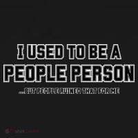 I Used To Be A People Person Ornament thumb 1