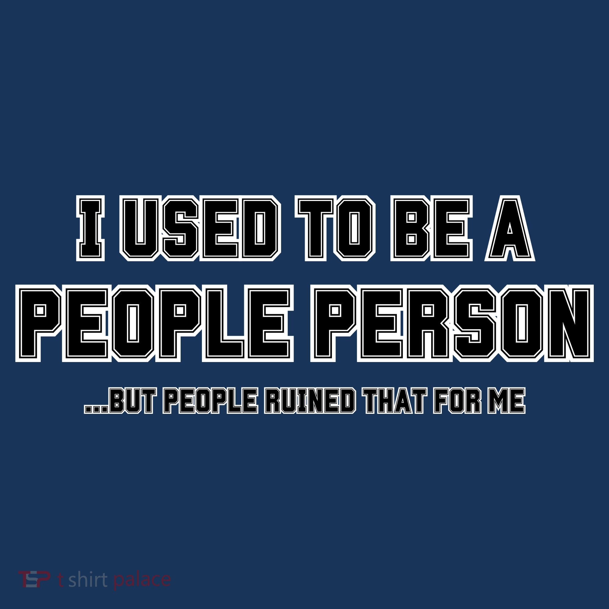 I Used To Be A People Person Women's Hoodie