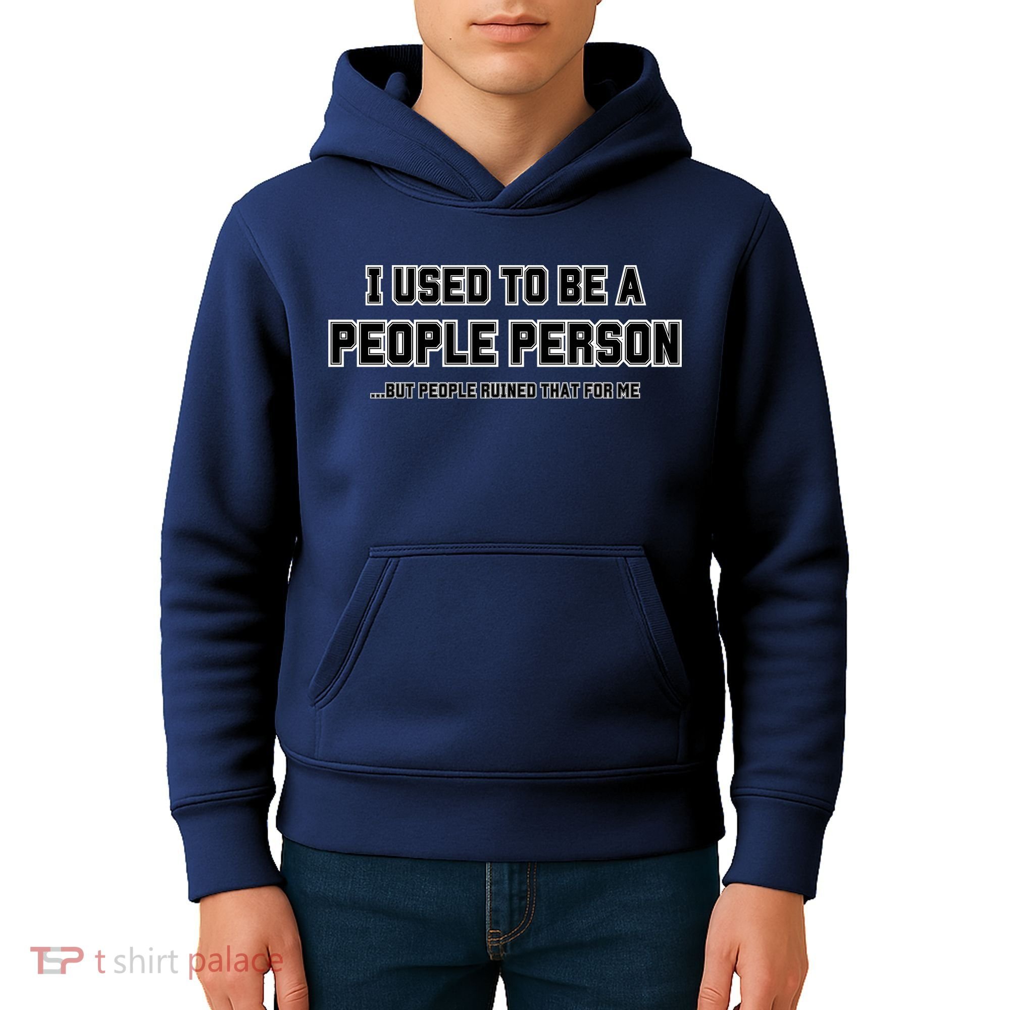 I Used To Be A People Person Kids Hoodie