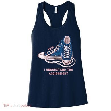 I Understand The Assignment Vote Blue Election 2024 Kamala Harris 2024 Women's Tank Top