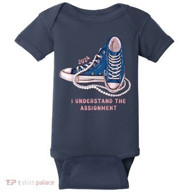 I Understand The Assignment Vote Blue Election 2024 Kamala Harris 2024 Baby Bodysuit