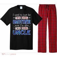 I Used To Just Be The Cool Big Brother Now I'm The Cool Uncle Pajama Set thumb 0