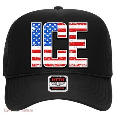Ice USA US Flag Vintage Hat