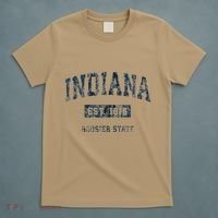 Indiana Vintage Athletic Sports Print T-Shirt thumb 5