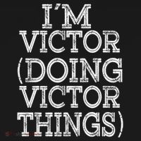 I'm Victor Doing Victor Things Family Reunion First Name Meaningful Gift Women's Hoodie thumb 2