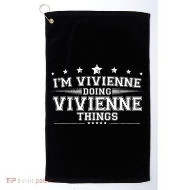 Im Vivienne Doing Vivienne Things Golf Towel