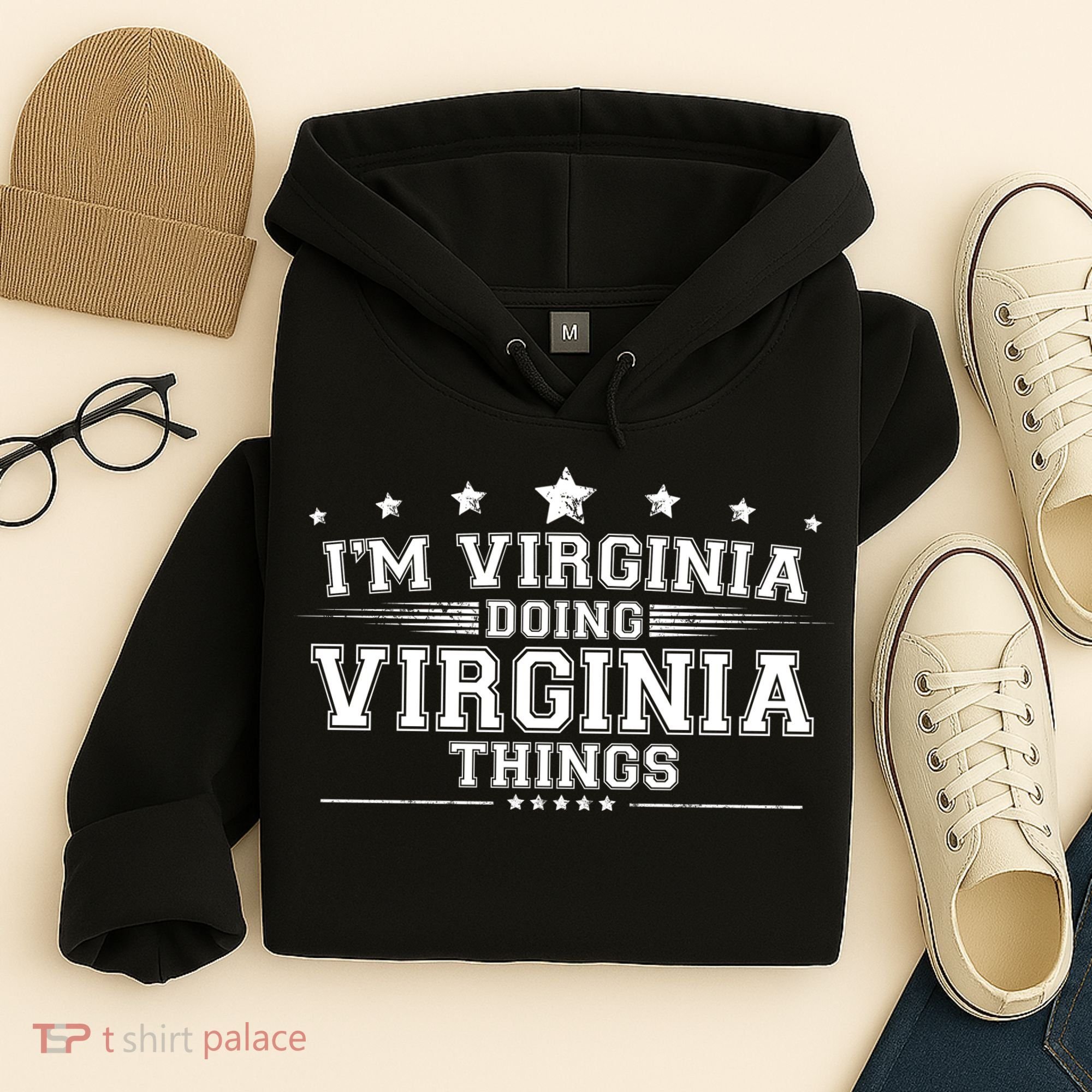 Im Virginia Doing Virginia Things Hoodie