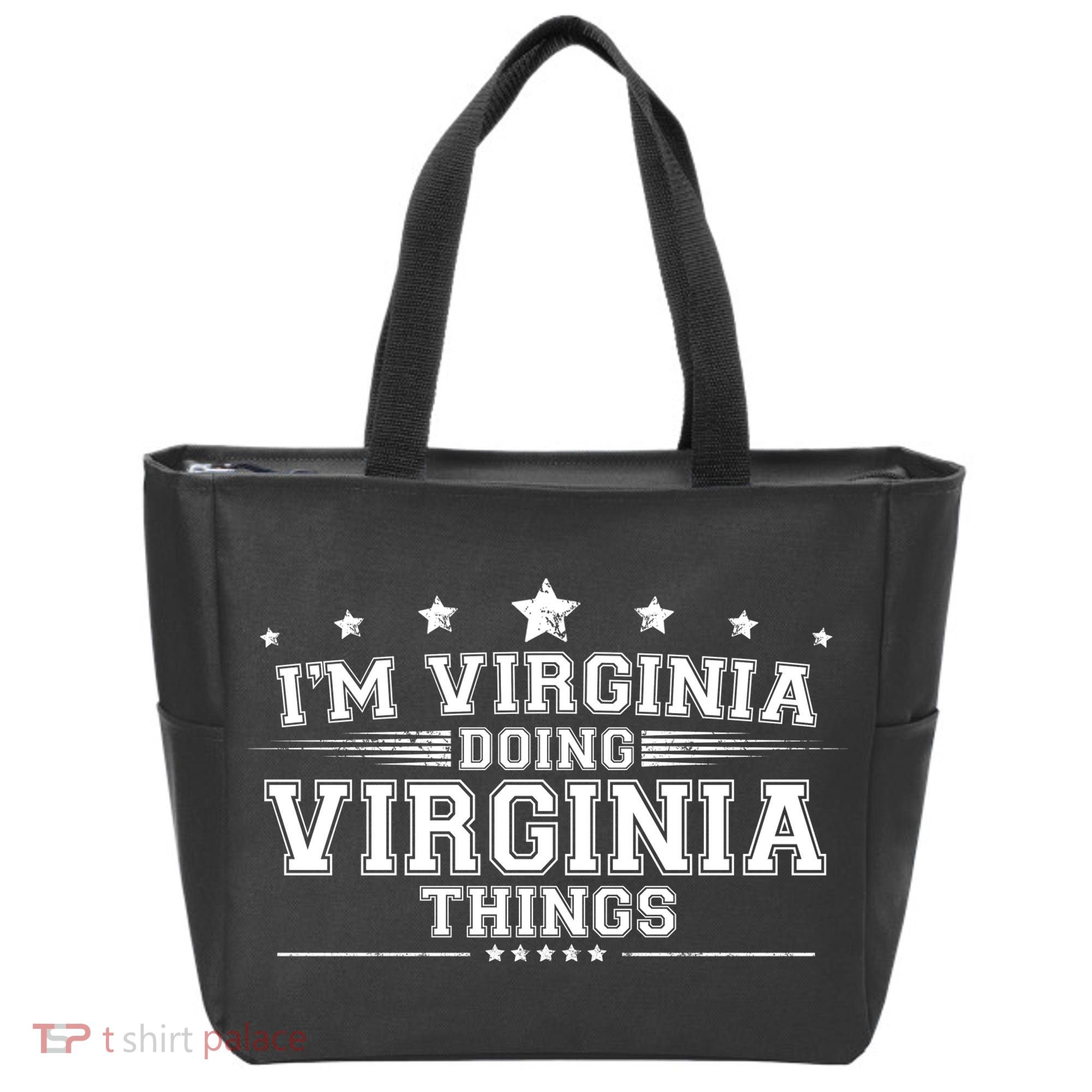 Im Virginia Doing Virginia Things Tote Bag