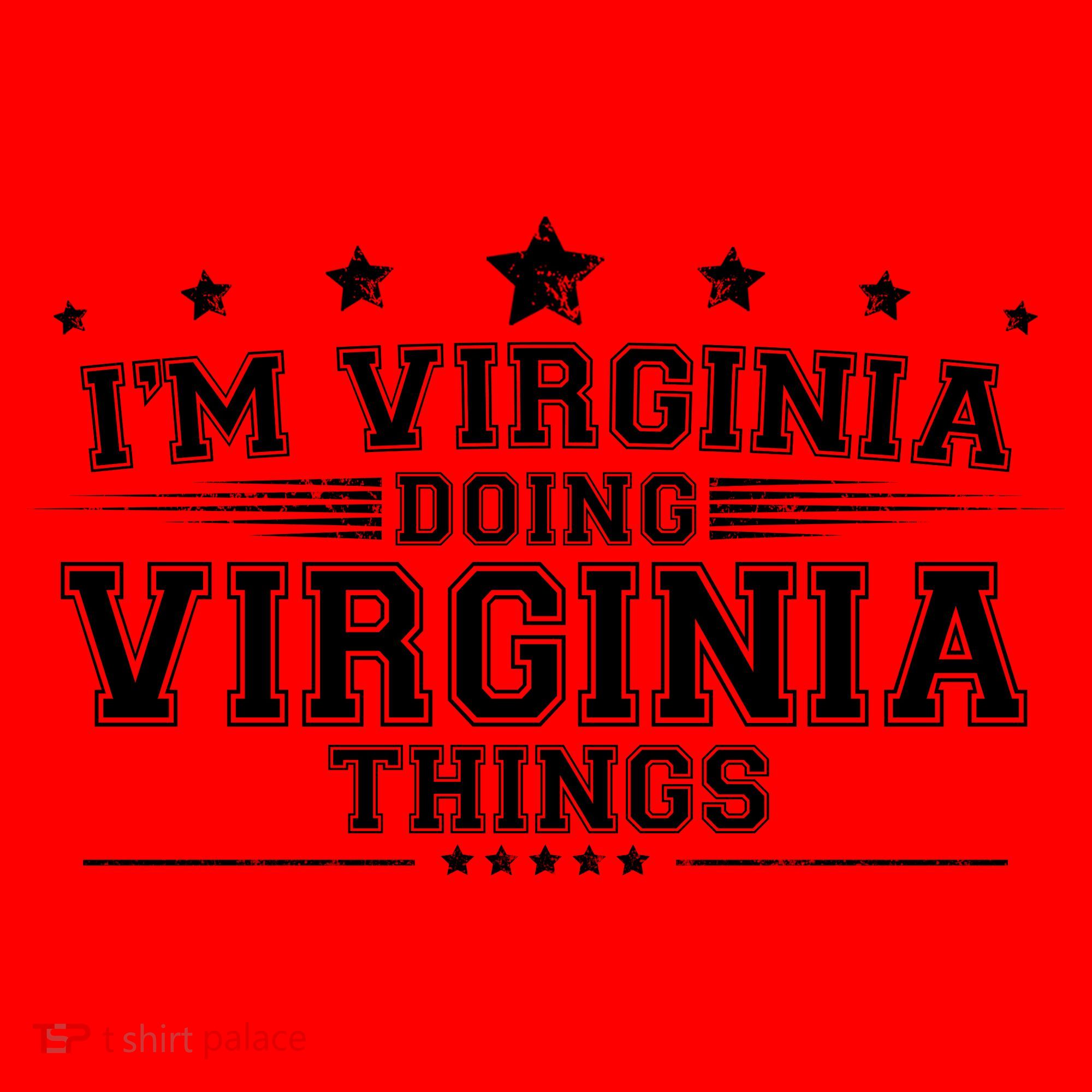 Im Virginia Doing Virginia Things Santa Hat