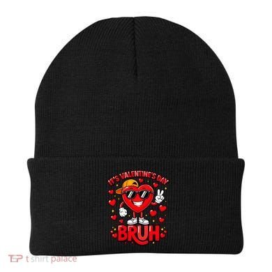 It's Valentines Day Bruh Funny Cute Beanie