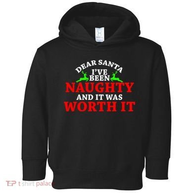 I've Been Naughty And It Worth it Toddler Hoodie