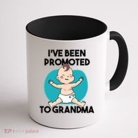 I've Been Promoted To Grandma Coffee Mug thumb 1