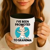 I've Been Promoted To Grandma Coffee Mug thumb 3