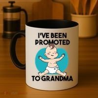I've Been Promoted To Grandma Coffee Mug thumb 4