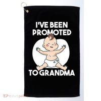 I've Been Promoted To Grandma Golf Towel thumb 0