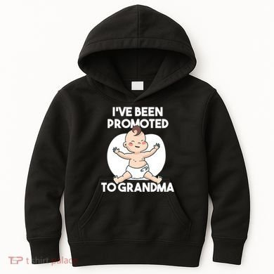 I've Been Promoted To Grandma Kids Hoodie