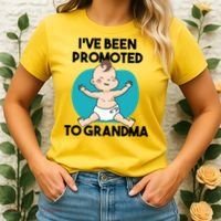 I've Been Promoted To Grandma Women's T-Shirt thumb 2