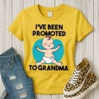 I've Been Promoted To Grandma Women's T-Shirt thumb 3