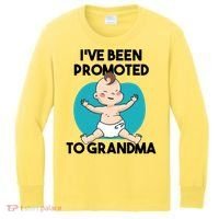 I've Been Promoted To Grandma Kids Long Sleeve Shirt thumb 0