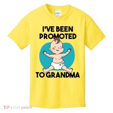 I've Been Promoted To Grandma Kids T-Shirt