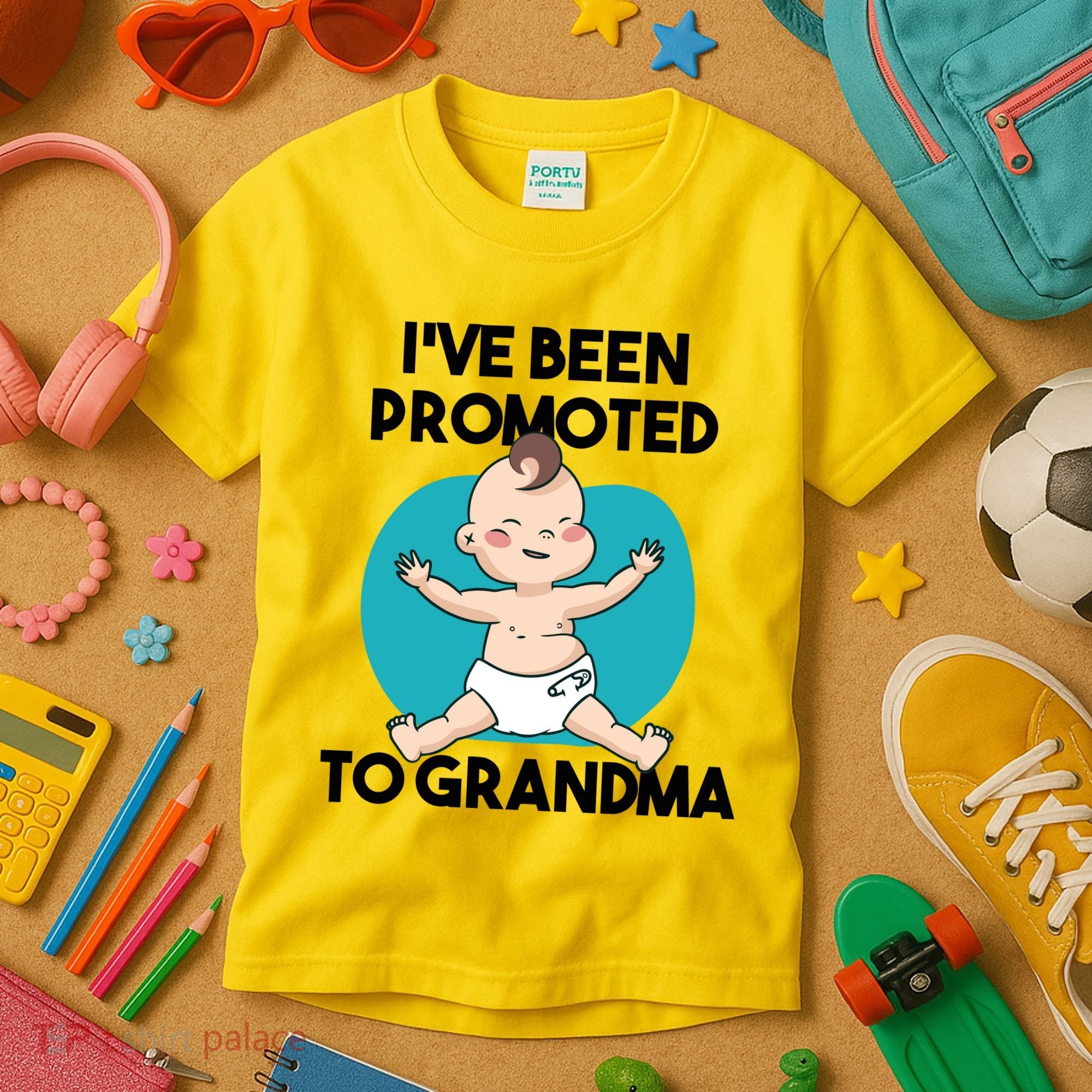 I've Been Promoted To Grandma Kids T-Shirt