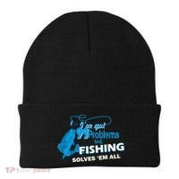 I've Got 99 Problem but Fishing Solves Them All Beanie thumb 0