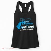 I've Got 99 Problem but Fishing Solves Them All Women's Tank Top thumb 0