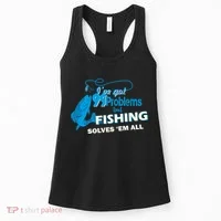 I've Got 99 Problem but Fishing Solves Them All Women's Tank Top thumb 0