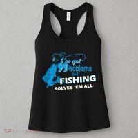 I've Got 99 Problem but Fishing Solves Them All Women's Tank Top thumb 3