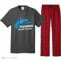 I've Got 99 Problem but Fishing Solves Them All Pajama Set thumb 0