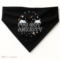 I've Got Anxiety USA-Made Doggie Bandana thumb 0