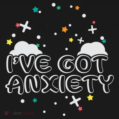 I've Got Anxiety USA-Made Doggie Bandana