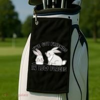 I've Got Friends In Low Places Golf Towel thumb 2