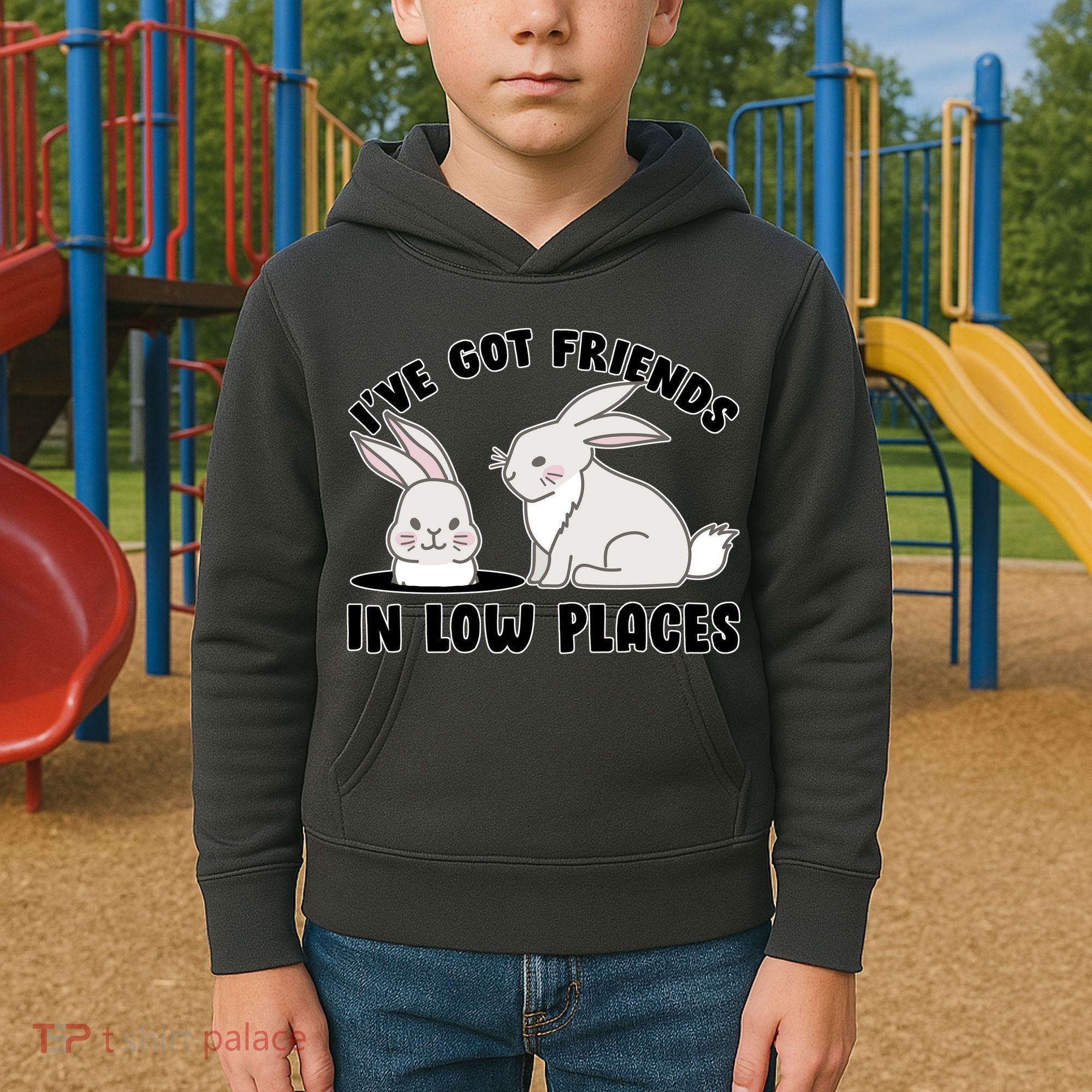 I've Got Friends In Low Places Kids Hoodie