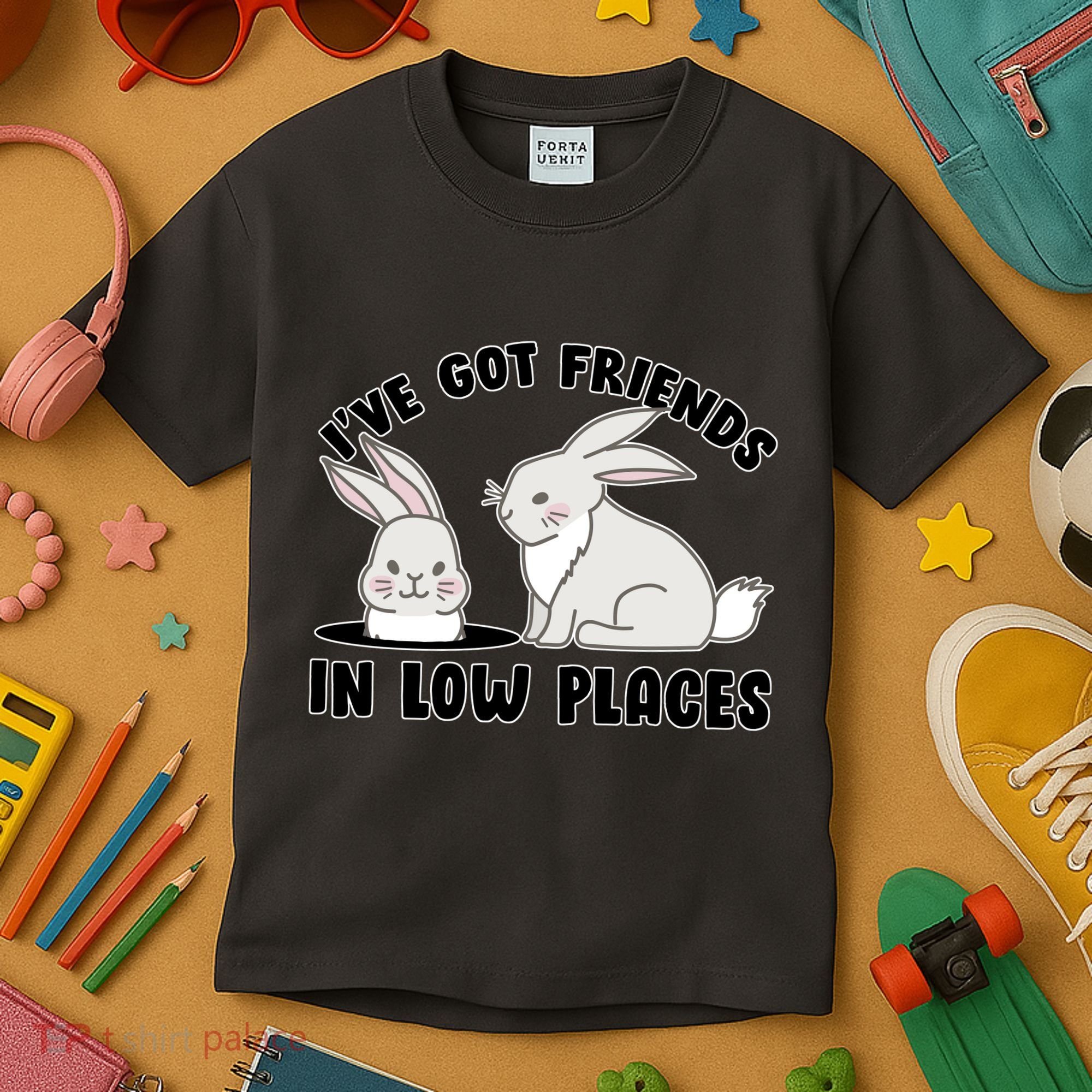 I've Got Friends In Low Places Kids T-Shirt