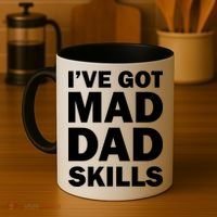 I've Got Mad Dad Skills Coffee Mug thumb 4