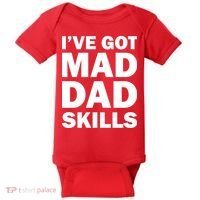 I've Got Mad Dad Skills Baby Bodysuit thumb 0