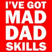 I've Got Mad Dad Skills Hat thumb 2